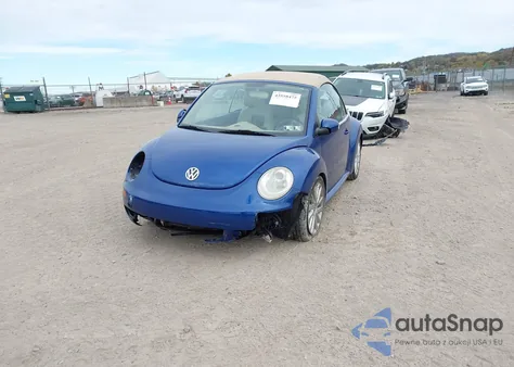 2008 Volkswagen New Beetle Se from USA, damaged, VIN 3VWRF31Y28M402846